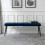 Luxe Low Bench - Blue 1