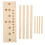 Wooden Ribbon Bow Maker Diy Bow Maker for Ribbon, Bow Maker Adjustable Bow Making Tool 5