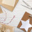 Glick Christmas Gift Tags with String | Silver Foil Star Label | Pack of 6 2