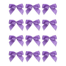 Italian Options Small Satin Ribbon Bows, Self Adhesive Bow Decorations for Crafts, Gift Wrap, Hampers, Hair Bows, Wedding Stationery, Floristry