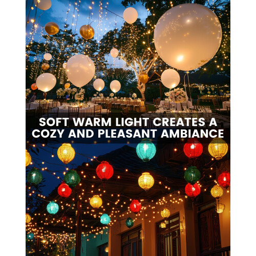 30pcs Mini LED Balloon Lights, Paper Lantern Lights for Wedding Decorations 2