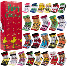 Get Trend Snoopy Socks Advent Calendar 2026 for Women & Teens, 24 Pairs