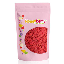 HONEYBERRY INCLUSIONS Christmas Candy Cane Sprinkles 200g - Premium Edible Decorating Mini Red Candy Canes Sprinkles for Baking, Cupcakes