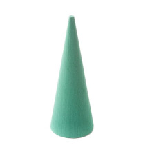 3-Pcs 24cm Wet Floral Foam Cone for Christmas Tree Topiaries Flower Arrangements Florist Decorations DIY Projects