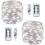 Lezonic 120LED USB String Lights,2 Pack 12M Fairy Lights Plug in Powered 1