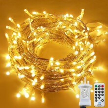 LITYBY 220LED Fairy Lights Plug in,25M/82ft String Lights Mains Powered