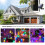 30LED Solar Garden Lights,5M/16FT Solar String Lights Waterproof 3