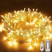 LITYBY 120LED Fairy Lights Plug in,13M/42ft String Lights USB Powered