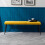 Luxe Low Bench - Mustard 1