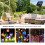 30LED Solar Garden Lights,5M/16FT Solar String Lights Waterproof 4