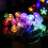 30LED Solar Garden Lights,5M/16FT Solar String Lights Waterproof 5