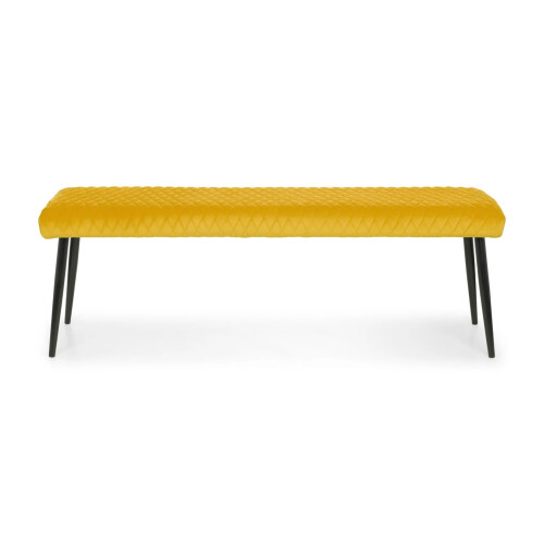 Luxe Low Bench - Mustard 2