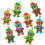 Baker Ross FX288 Christmas Elf Bear Mix and Match Decorations Kits 3