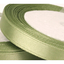 Satin Ribbon, Sage Green, 22 Meters Size 10mm (3/8 Inch, 1 cm) Gift Wrap Ribbon, Ribbons for Gift Wrapping, Christmas Ribbon