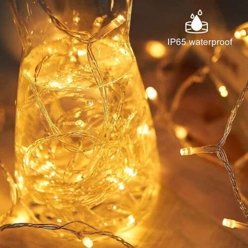 Fairy Lights USB Powered, 12M/39Ft 120 LED Fairy String Lights Warm Whit 1