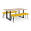 Luxe Low Bench - Mustard 4