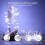 Lezonic 120LED USB String Lights,2 Pack 12M Fairy Lights Plug in Powered 2