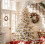 SHareconn 7FT Pre-Lit Snow Flocked PE Cedar Artificial Christmas Tree 5