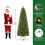 SHareconn 6ft Artificial Slim Pencil Christmas Tree With 529 Branches Tips 2