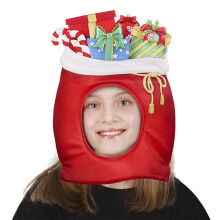 Creative Christmas Hat Funny Christmas Tree Lucky Bag Headgear Xmas Party Supplies Accessories Headwear Role Play Stage Performance Props Novelty