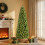SHareconn 6ft Artificial Slim Pencil Christmas Tree With 529 Branches Tips 6