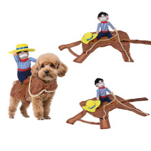 1PC Pet Costumes Dog Costumes Christmas Halloween Cowboy Dog Clothes