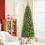 SHareconn 6ft Artificial Slim Pencil Christmas Tree With 529 Branches Tips 8