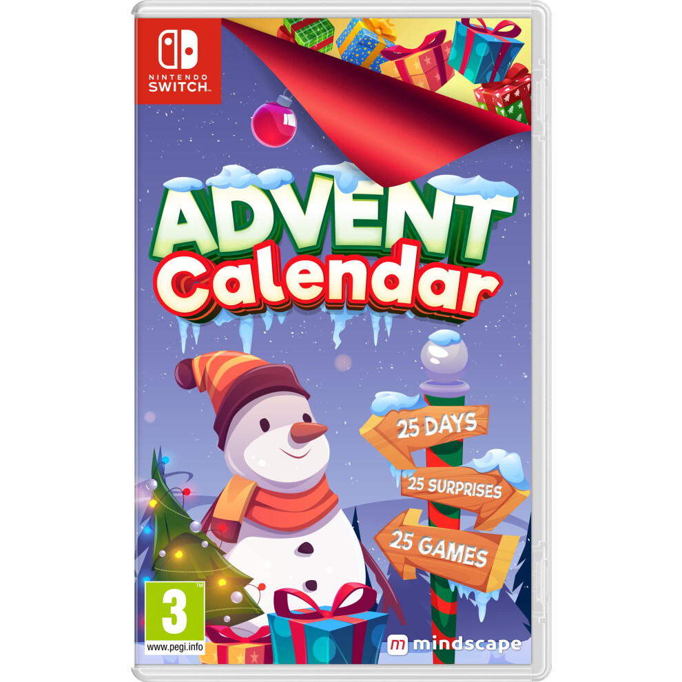 Advent Calendar | Video Game for Christmas | Nintendo Switch | Cartridge Version - Image 2