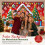 Merry Christmas Banner Red Christmas Decorations Gingerbread Man Backdrop 4