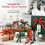 2Rolls Christmas Ribbon 25 Yards Each for Gift Wrapping Holiday Decorations 6