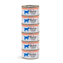 Thrive Complete Tuna with Salmon Wet Cat Food Cans – Adult & Senior – 6 x 75g