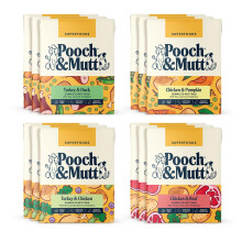 Pooch & Mutt - Variety Pack, Complete Wet Dog Food, 12x375g