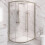 Vantage 2000 Easy Clean Offset Quadrant 900x800mm- 49.5029 1