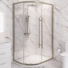 Vantage 2000 Easy Clean Offset Quadrant 1000x800mm- 49.5032