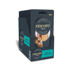 Encore 100% Natural Cat Treats, Whole Tuna Loin Cat Snack, 30g (Pack of 12)
