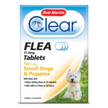 Bob Martin Clear Flea Tablets for Small Dogs and Puppies
