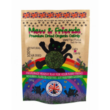 Mew & Friends Catnip - UK Grown | Premium Natural Catnip 100% Naturally Dried | Chemical Free | Extra Strong Cat Nip | New 2026 Crop | Cat Toy | Cat