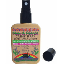Mew & Friends Catnip Spray for Cats - Made in UK - 100% Natural Catnip Oil - Sustainably Farmed A Perfect Cat Toy & Cat Treat - Please SHAKE BEFORE U