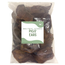 Maltbys' Stores 10x Premium Pigs' Ears [PEC]
