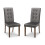 Set Of 2 Madrid Velvet Dining Chairs 2
