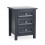 Maine 3 Drawer Bedside - Anthracite 2