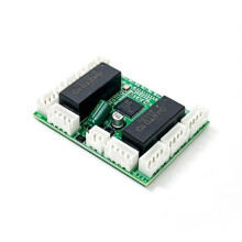 8-Port 100Mbps Ethernet Module Embedded Unmanaged Network Transparent Transmission 5V-12V