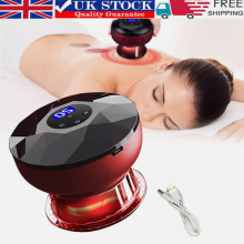 Electric Vacuum Cupping 3 Modes LED Display Anti-Cellulite Therapy Massager UK