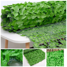 3M*1M Artificial Plant Wall Mat Greenery Hedge Grass Fence Privacy Foliage Panel