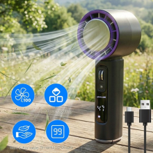 Powerful Handheld Fan Rechargeable Battery Portable Pocket Small Hand Fan Gifts