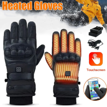 Electric Heated Gloves USB Heating Hand Warmer Windproof Thermal Gloves Unisex