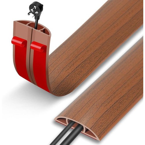 2M Cable Protector Floor Cable Cover Outdoor Soft PVC Wire Protector for Gym 1