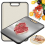 Cutting Board, Stainless Steel Chopping Board Kitchen Double-Sided Cutting Board 1