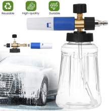 Snow Foam Lance Cannon with 1L Foam Pot Car Cleaning Foam Lance Car Foam Sprayer