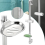 Shower Riser Rail Stainless Steel Bathroom Rail,Wall Mounted Shower Riser Rail 1